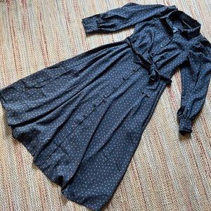 Ann Taylor midi button up dress.